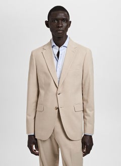 Mango Man Milan Slim Fit Suit Jacket  - Image 1