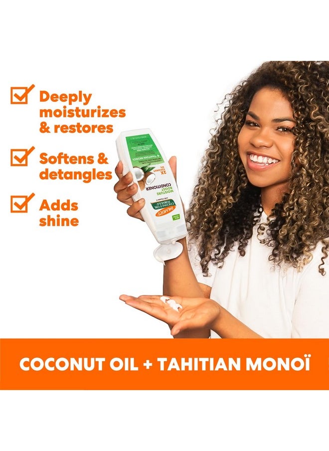 PALMER'S Coconut Oil Conditioner For All Hair Types For Moisture Boost Of Dry, Damaged & Colour Treated Hair, Minimizes Tangles - 400Ml, 1 Count  - Image 2