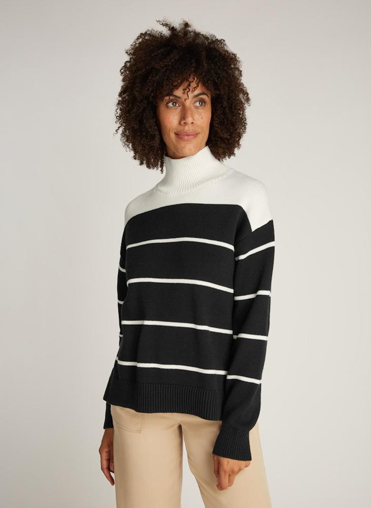 CALVIN KLEIN Striped Knitted Sweaters  - Image 1