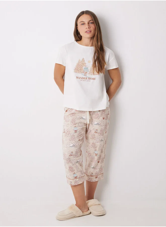 women'secret Capri Pyjama