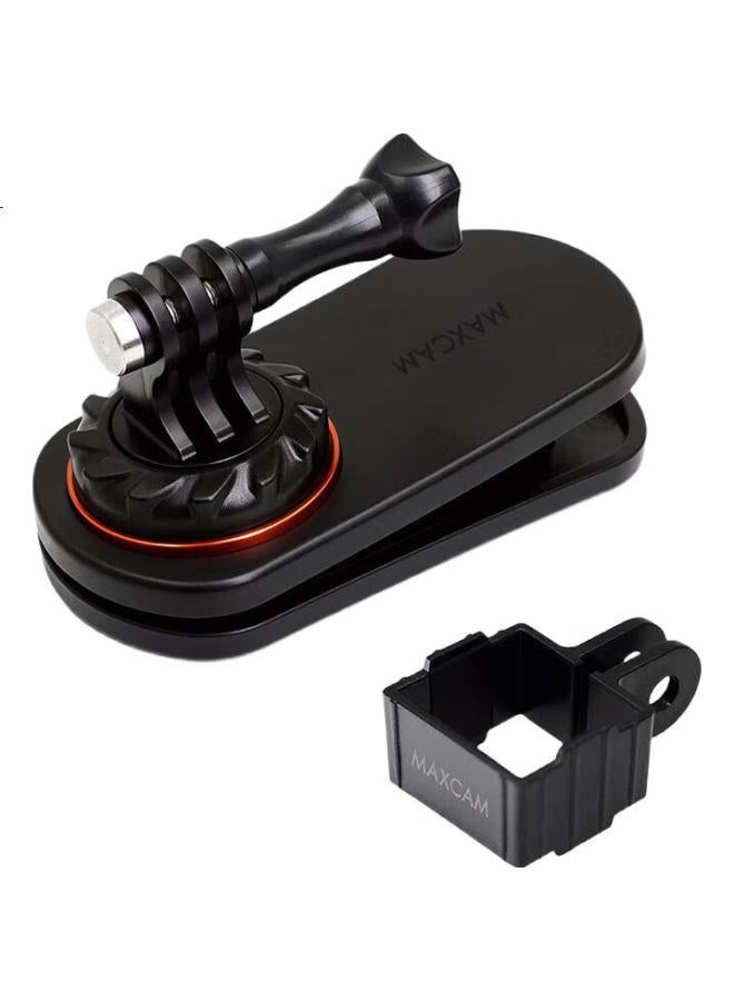 Maxcam Compatible With Dji Pocket 2, 1-Pocket Camera Backpack Clip, Rotating Shoulder Strap, Backpack Clip, Shoulder Strap, Fixed Seat, Backpack Bracket Accessories - Image 3