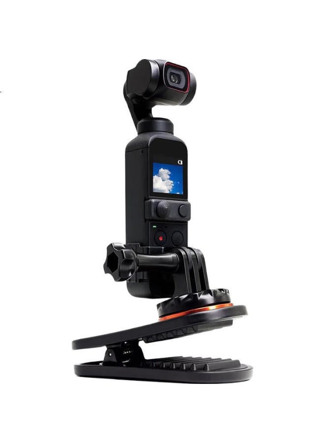 Maxcam Compatible With Dji Pocket 2, 1-Pocket Camera Backpack Clip, Rotating Shoulder Strap, Backpack Clip, Shoulder Strap, Fixed Seat, Backpack Bracket Accessories - Image 2