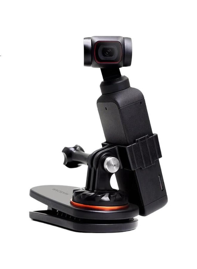 Maxcam Compatible With Dji Pocket 2, 1-Pocket Camera Backpack Clip, Rotating Shoulder Strap, Backpack Clip, Shoulder Strap, Fixed Seat, Backpack Bracket Accessories - Image 1