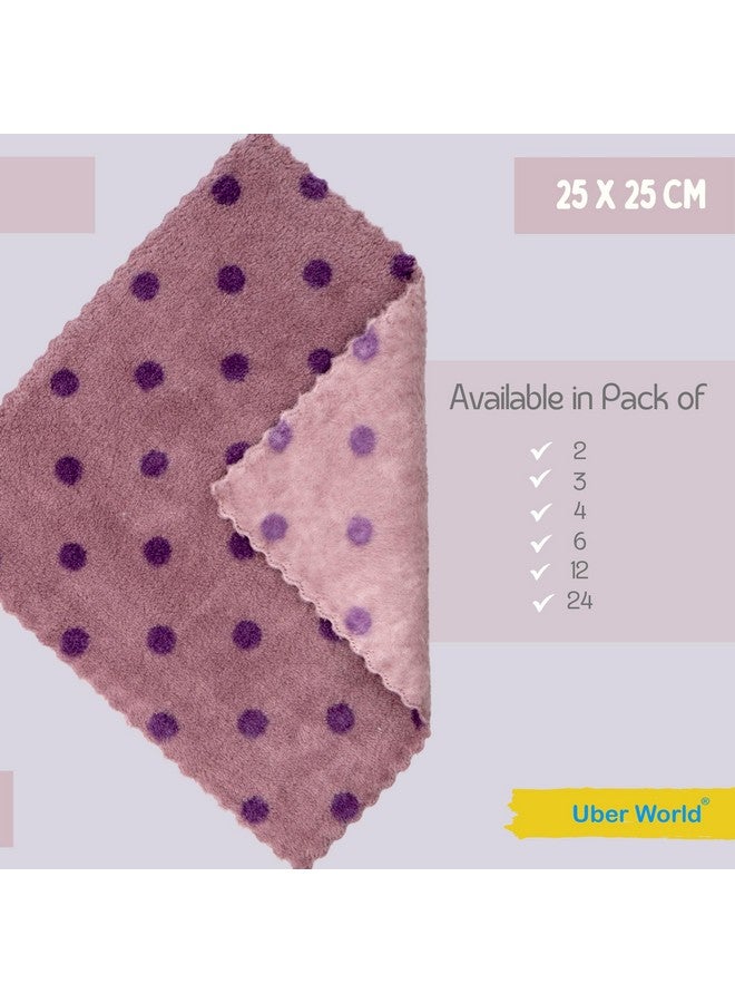 Uber World Handkerchief For Women | Face Towels | Handkerchief For Kids | Kerchief For Women | Hanky For Women | Hanky Of Kids | Ladies Handkerchief | Polka Dots (3) - Image 5