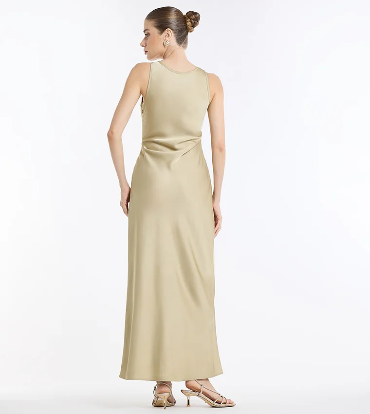 بي سي بي جي BCBG Max Capsule Satin Slip Dress