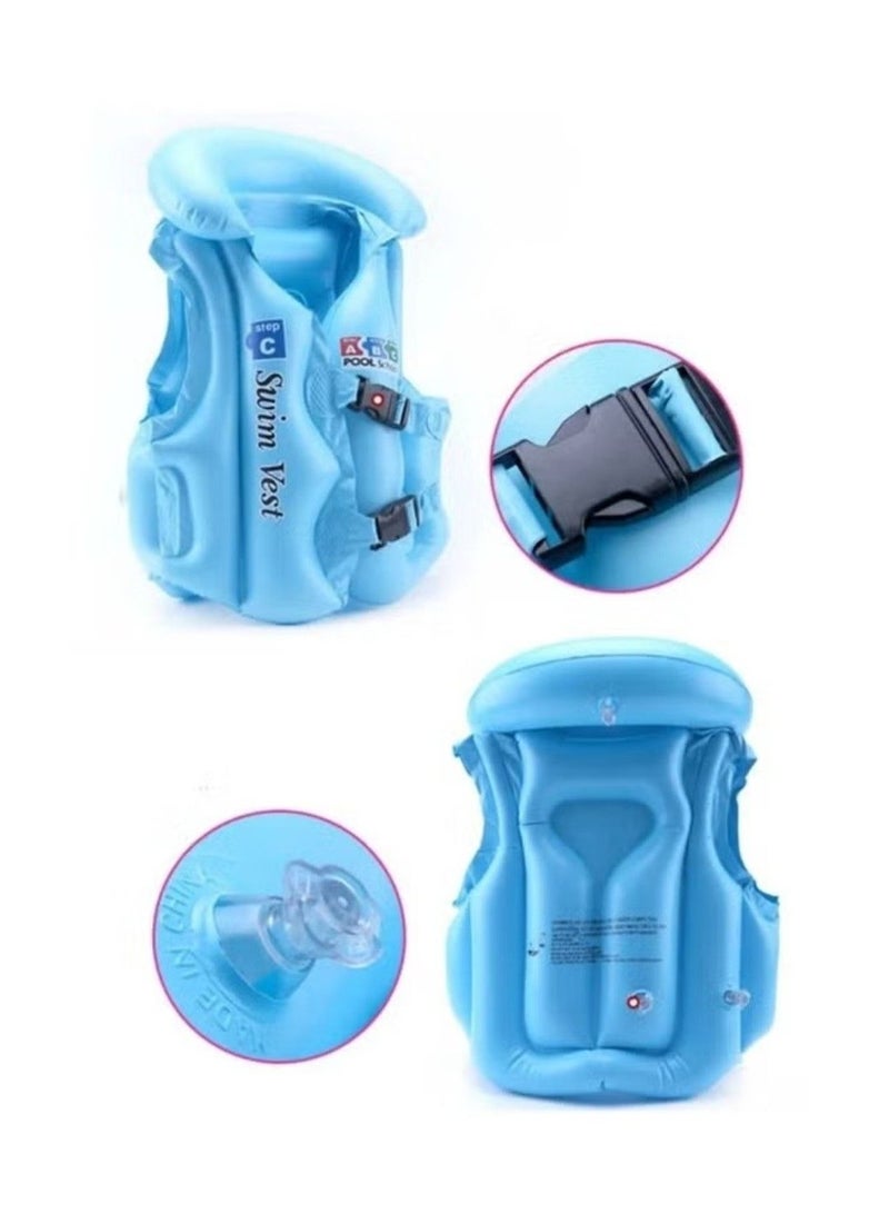 Inflatable Life Jacket for Kids - Children's Lifesaving Suit, Life Jacket for Kids, Water Sports Life Jacket for Kids - Water Toys, Swimming Equipment - Children's Life Jacket - Children's Floats - Image 2