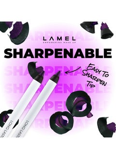 LAMEL Lamel Long Lasting Gel Eyeliner Kajal - Smudgeproof & Waterproof - High Pigment Formula for Vibrant Eye Look - with Intense Color Payoff & Easy Application, 403-1.4g/0.05oz  - Image 5