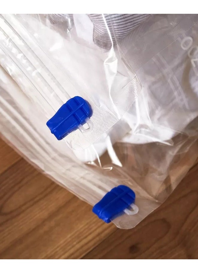 LOCK & LOCK - LocknLock Smart Bag Multi 2P Set Medium, - Transparent, Durable, Waterproof, Space-Saving Storage Solution - Image 1