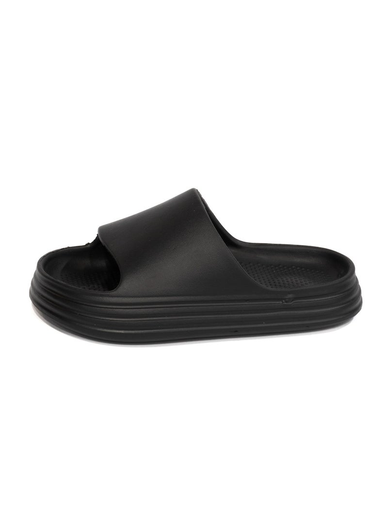 Onda Waves Slide Slipper Black For Boys  - Image 4