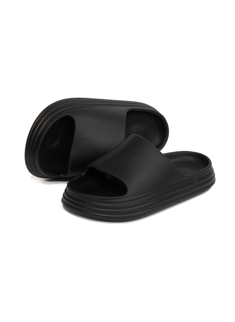 Onda Waves Slide Slipper Black For Boys  - Image 2