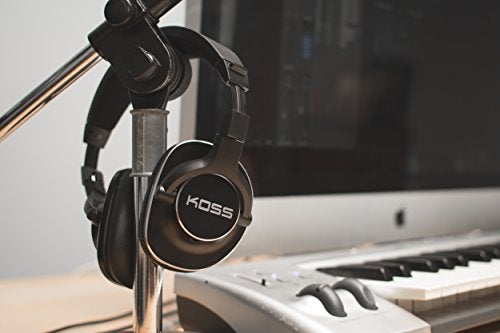 Koss Pro4S Full Size Over-Ear Studio Headphones, Detachable Cord with Dual Choice Entry, Black with Silver Trim - Image 4