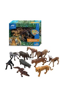 WENNO Wenno Wild Animals Playset 10pcs 