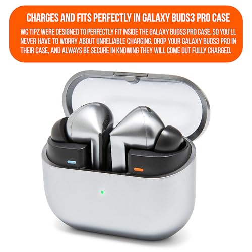 WC TipZ Galaxy - Upgraded Galaxy Buds 3 Pro Memory Foam Ear Tips by Wicked Cushions | Improved Comfort, Tighter Seal & Better Foam Rebound Time for Samsung Galaxy Buds Pro 3 | Black - Image 5