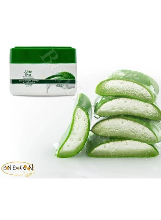 ألو إيفا كريم للشعر بخلاصه الصبار للشعر العادي 185جم - Image 4