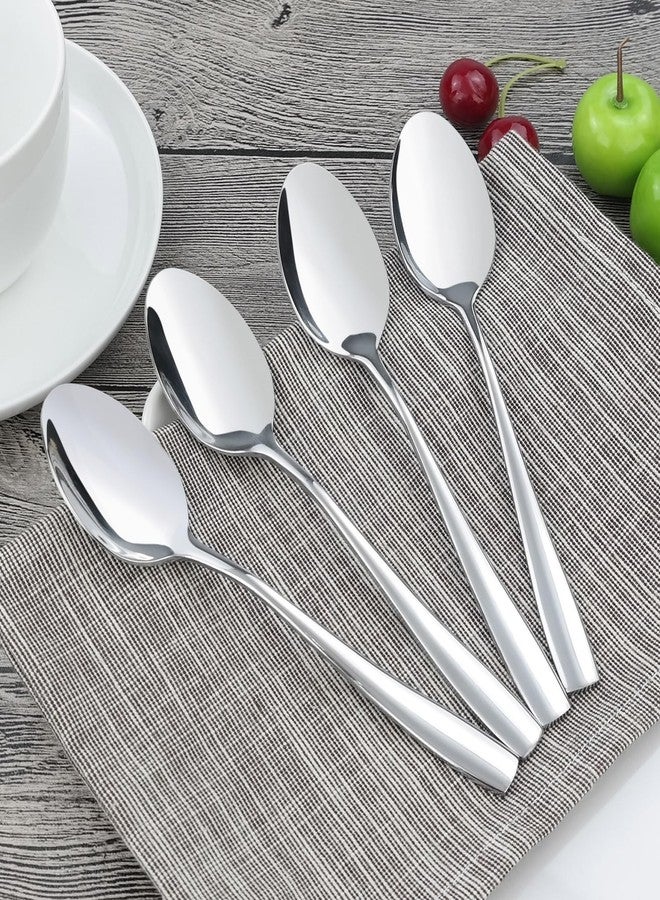 HOMMP 16-Piece Stainless Steel Dessert Spoons - Image 3