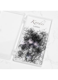 Kordes 1000Pcs Premade Fans Eyelash Extensions - 5D Volume Eyelash Extensions C Curl - 1000 Handmade Fans - 0.7Mm Thick (9Mm) (17Mm)  - Image 5