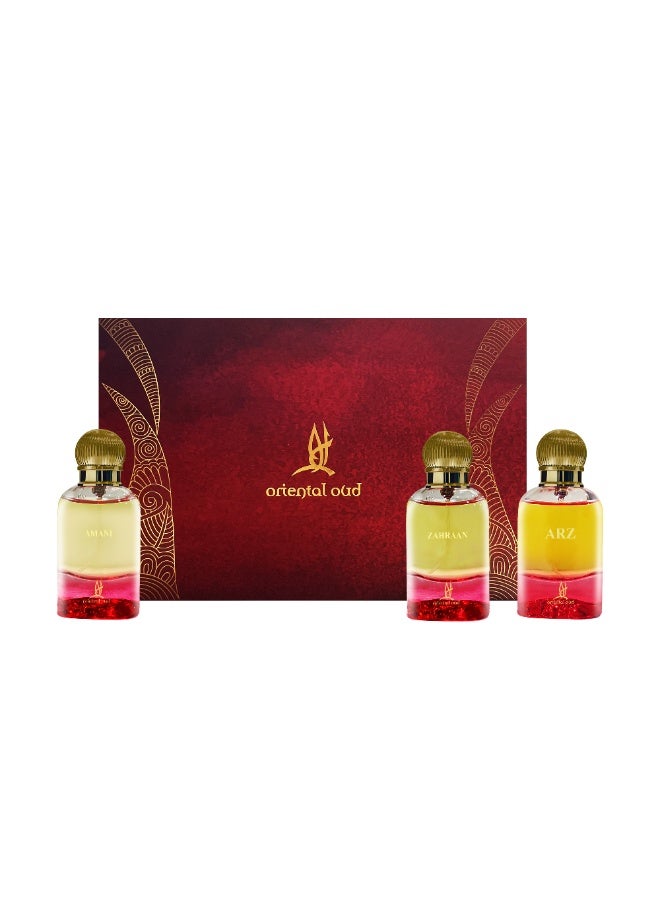 Oriental Oud Amani Gift Collection Edp 3*50Ml  Set