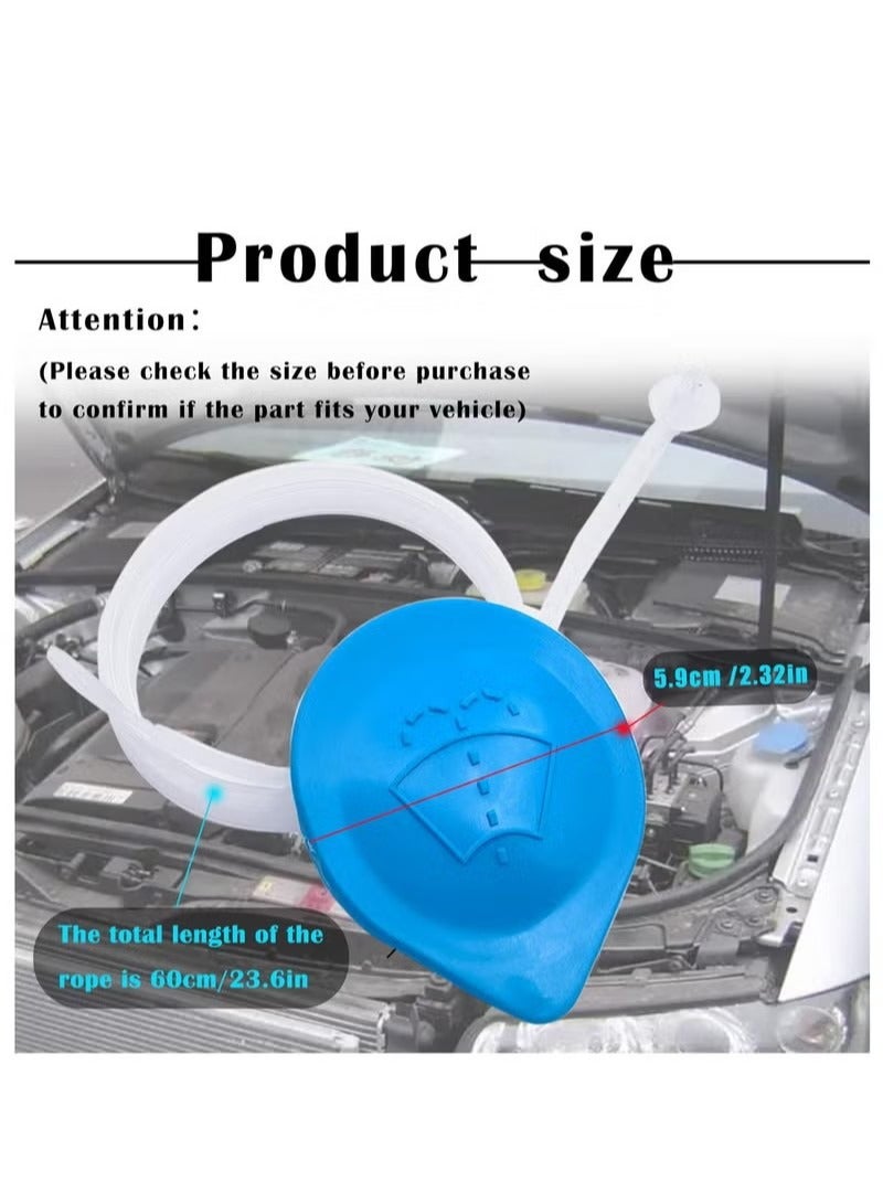 غطاء وغطاء زجاجة خزان سائل غسيل مساحات الزجاج الأمامي 76802-SJD-003، متوافق مع هوندا سيفيك 2006-2011. - Image 2