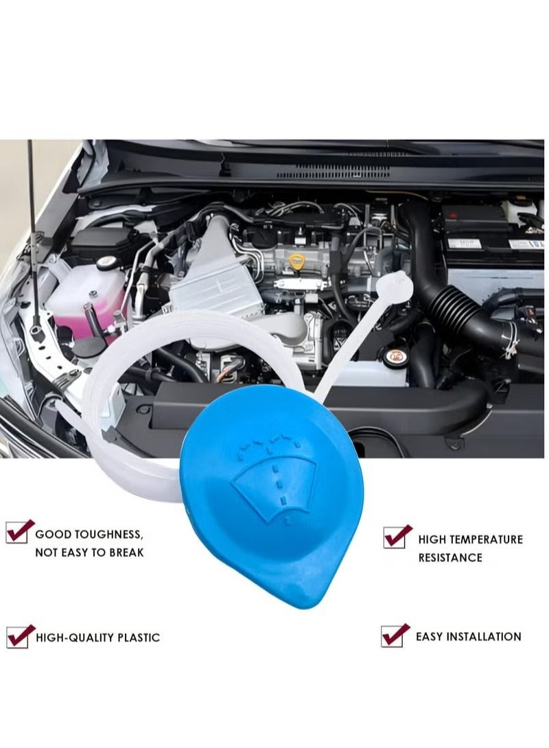 غطاء وغطاء زجاجة خزان سائل غسيل مساحات الزجاج الأمامي 76802-SJD-003، متوافق مع هوندا سيفيك 2006-2011. - Image 5