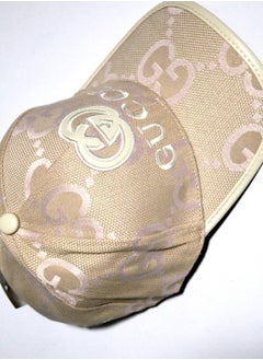 GUCCI Gucci GG Monogram Canvas Baseball Cap - Beige  - Image 4