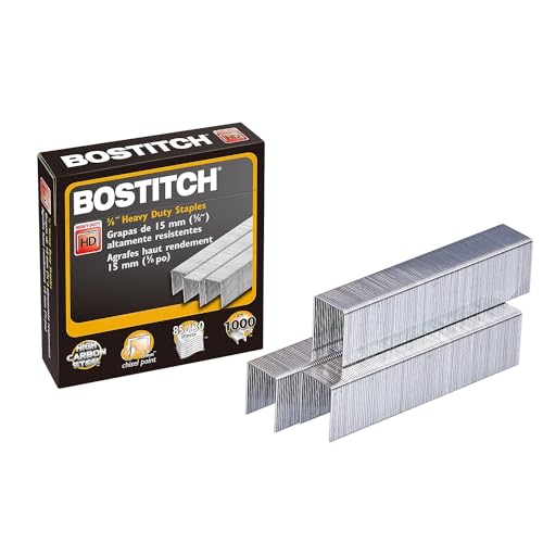 Bostitch® Premium Heavy Duty Staples, 5/8" Full Strip, Box Of 1,000 - Image 1
