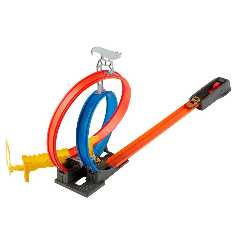 Hot Wheels مسار طاقة هوت ويلز مع سيارة مصبوبة - Image 1