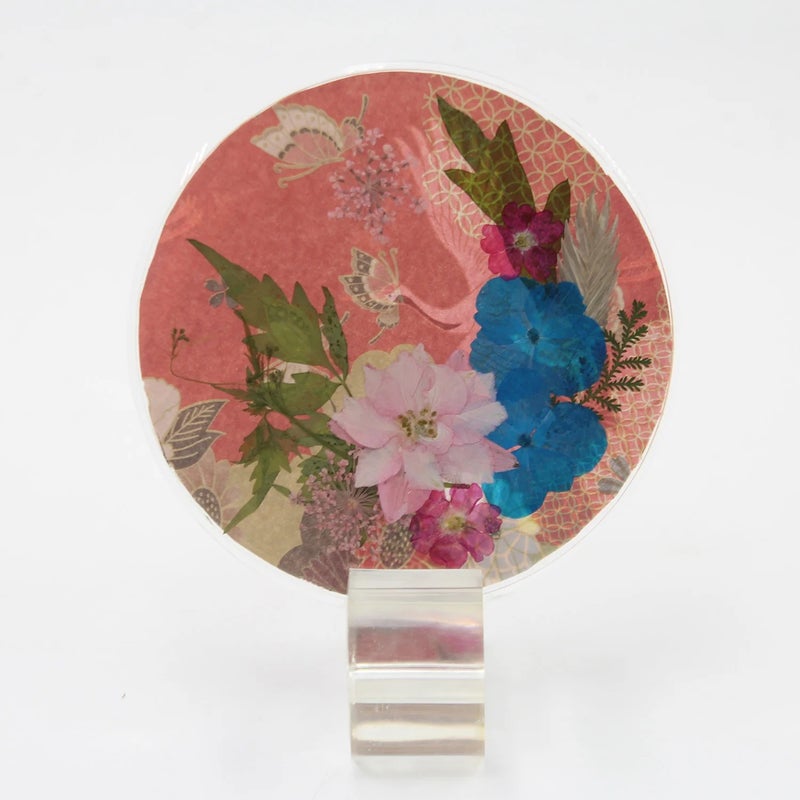 Y&D New Design DIY Real Flower Resin Coasters – Heat-Insulating Cup Mats for Tea Cups, Home & Dining Table Decor - Image 5