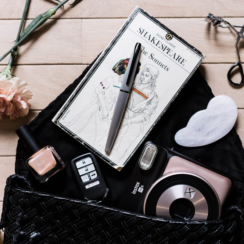 Cross ATX Refillable Ballpoint Pen Presented in a Luxury Gift Box - Medium Point, Black Ink, Sandblasted Dark Blue - Image 5