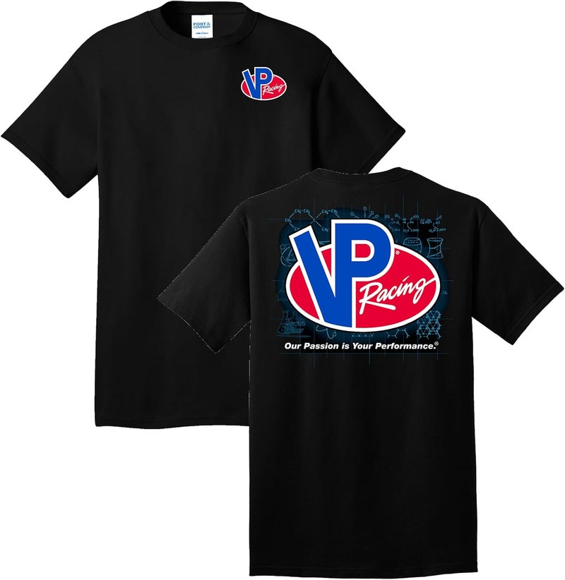 SR1 Performance VP Racing Fuels - The Blueprint Tee - Softstyle Preshrunk T-Shirt - Officially Licensed VP Apparel - Image 1