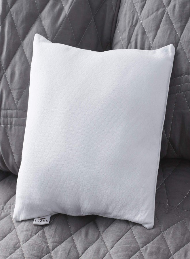 Bucky Natural Bedding Collection, Travel Duo Pillow Cover, 14x11", White - Image 3