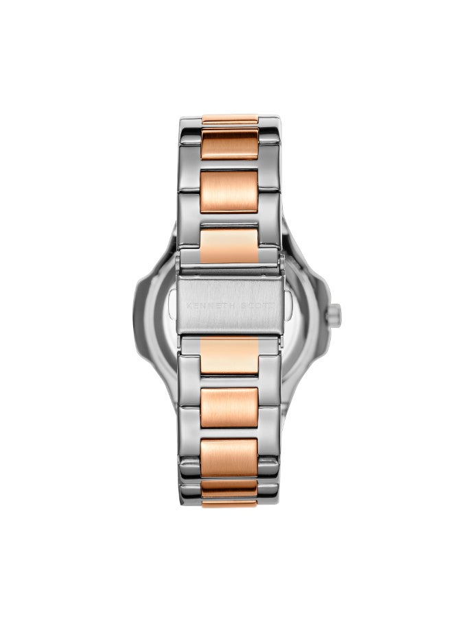 KENNETH SCOTT Women's Stainless Steel Analog Watch K24507-KBKK - 38 mm  - Image 3