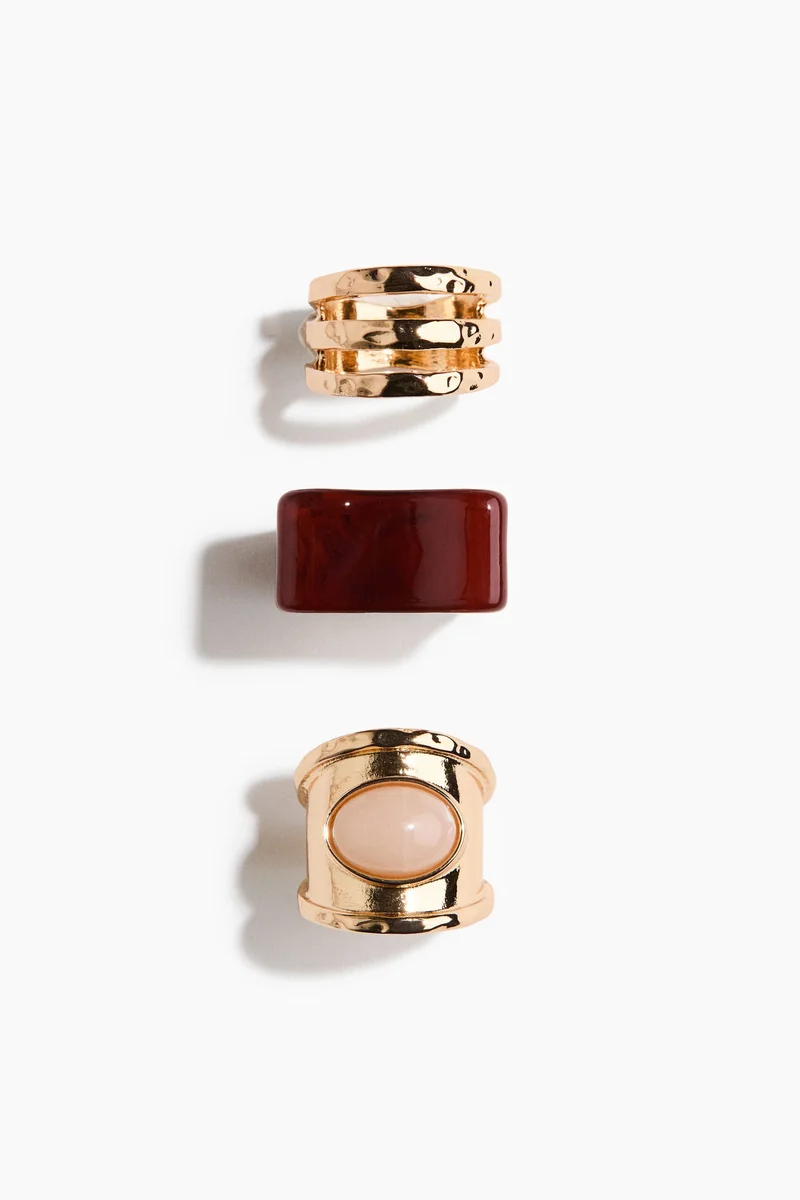 اتش اند ام طقم خواتم من 3 قطع