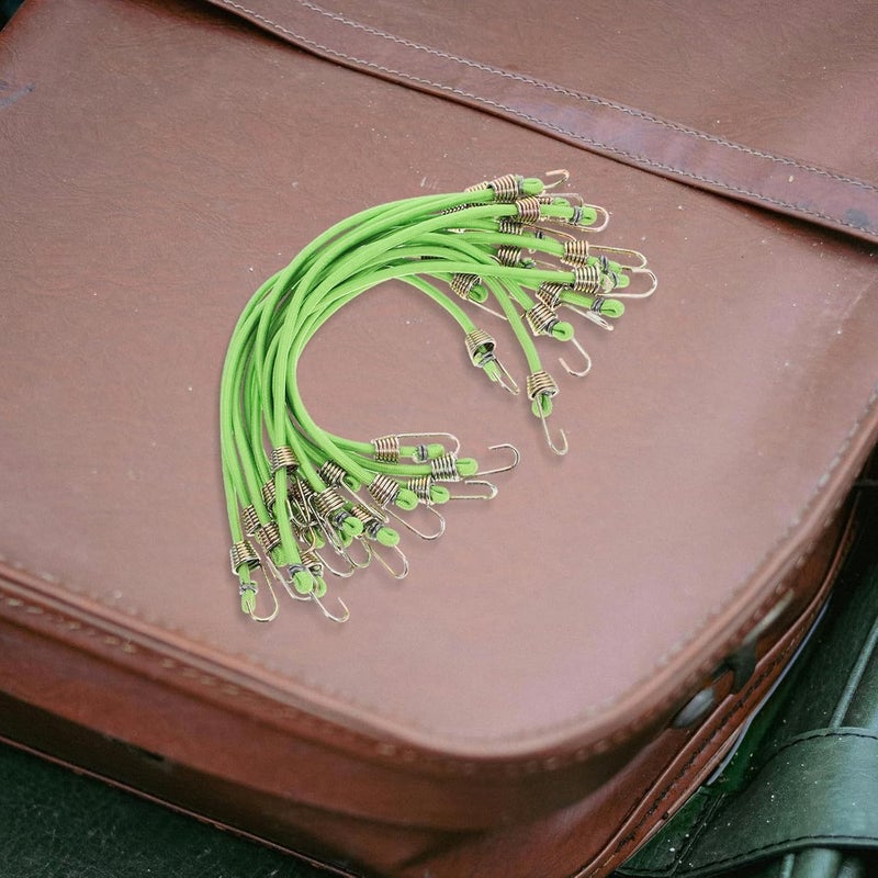 Global flexible assemble picks Abaodam 15pcs 25cm Green Mini Bungee Cords with Hooks Elastic Rubber Shock Straps for Luggage Cargo Tie-Downs and Outdoor Use Organized shipment arrange Air & land transit compatible Gulf climate fit Simple practical structure Transit & use compatible Salt mist resistant All space matching look Any KSA address orderable Oil resistant Rack friendly Changing environment compatible Low dust buildup Daily life matching design Compact design Global sizing options Multi-purpose fine material Global trendy simple build All-round well-engineered practical build Daily repeated use trusted quality Multi-market matching options Rack sorted local inventory Multi-color available build Repeated use resistant selected material Classic modern blend design - Image 5