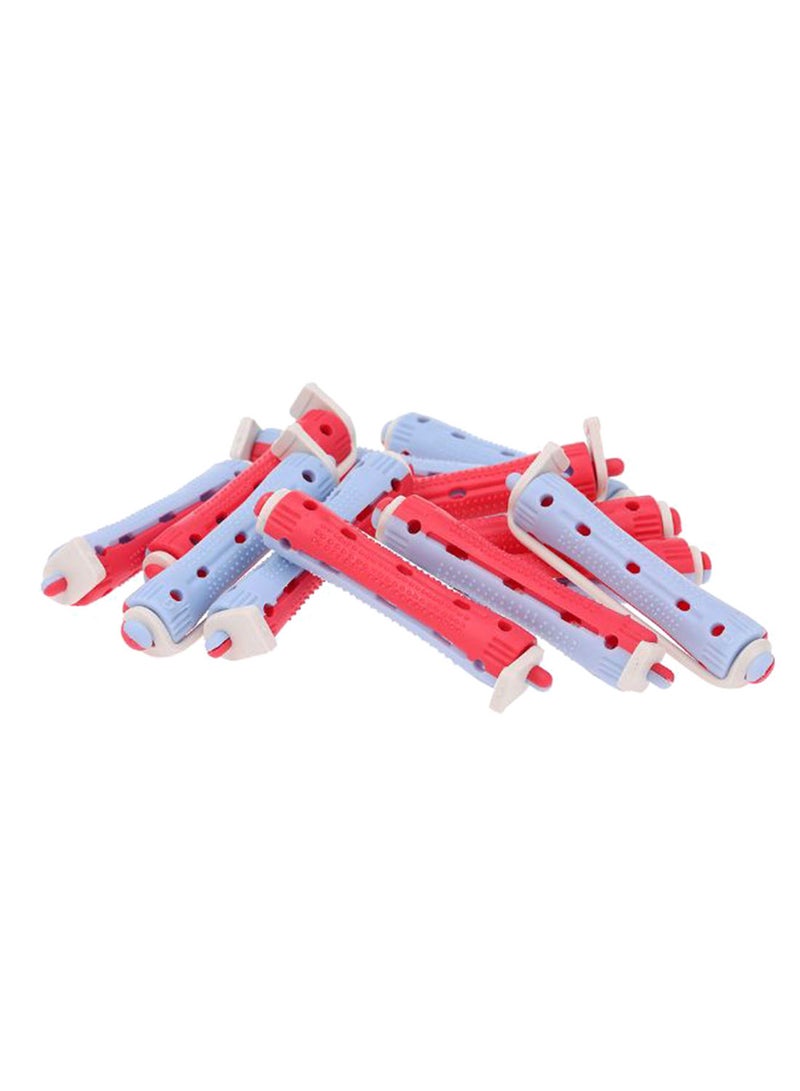 NIBEMINENT 84-Piece Perm Rod Hair Roller Set Multicolour 7centimeter