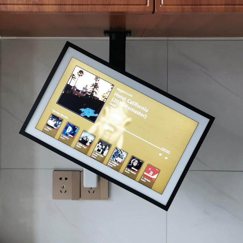 ATOPHK تركيب تحت الخزانة لـ Echo Show 15 أسود MY026-01 - Image 1