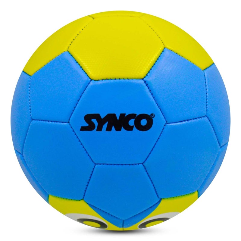 synco Kids Football | Owl Face Design | Suitable for Kids Aged 4-8 | Soft and Durable | Toy Football for Indoors and Outdoors | BIS Approved | Soccer Ball for Kids | Size-3 - Image 3