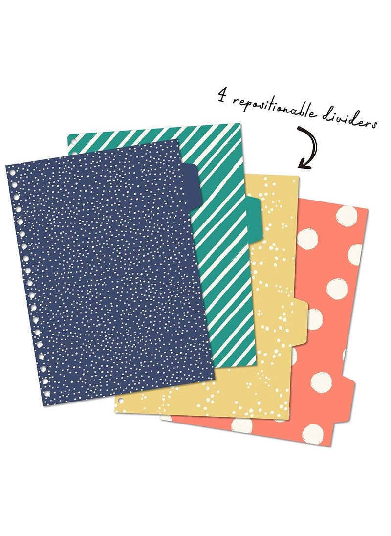Pukka Pad B5 Size Colour Wash Project Notebook With Four Divisions  - Image 3