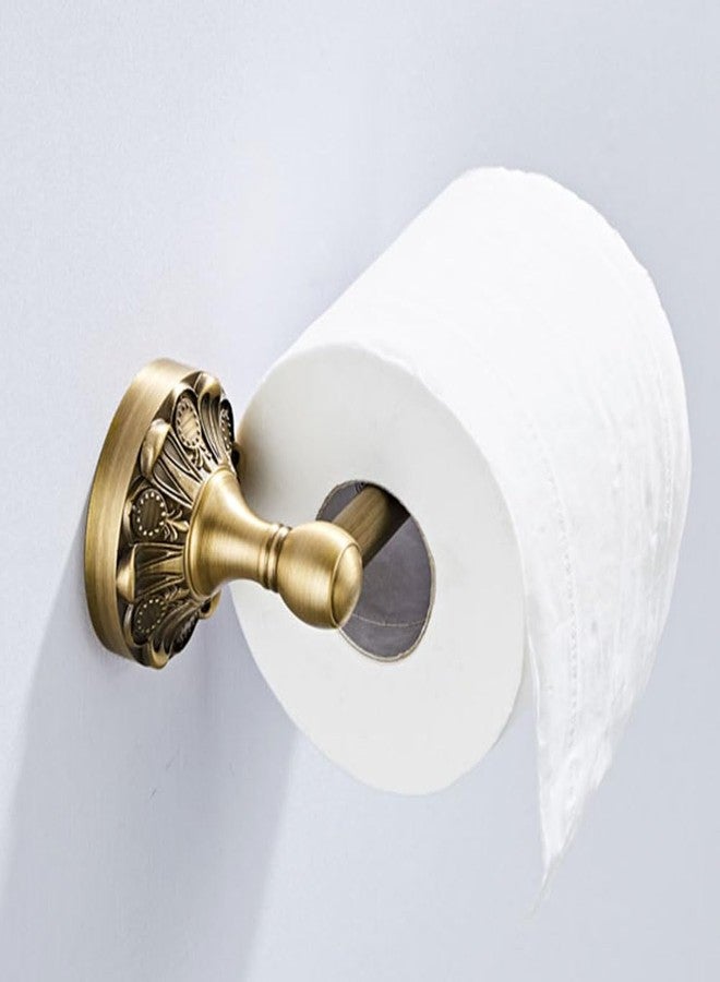 Celbon Antique Toilet Roll Holder Brass Material Toilet Paper Holder for Loo Roll Bathroom Paper Tissue Bar 20cm for Bathroom Toilet Paper Storage Brush Bronze … (Brush Bronze) - Image 5