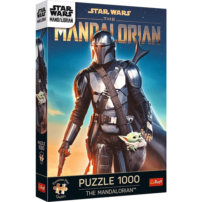 Trefl - Star Wars The Mandalorian Premium Puzzle 1000 Pieces - 10891 - Image 1