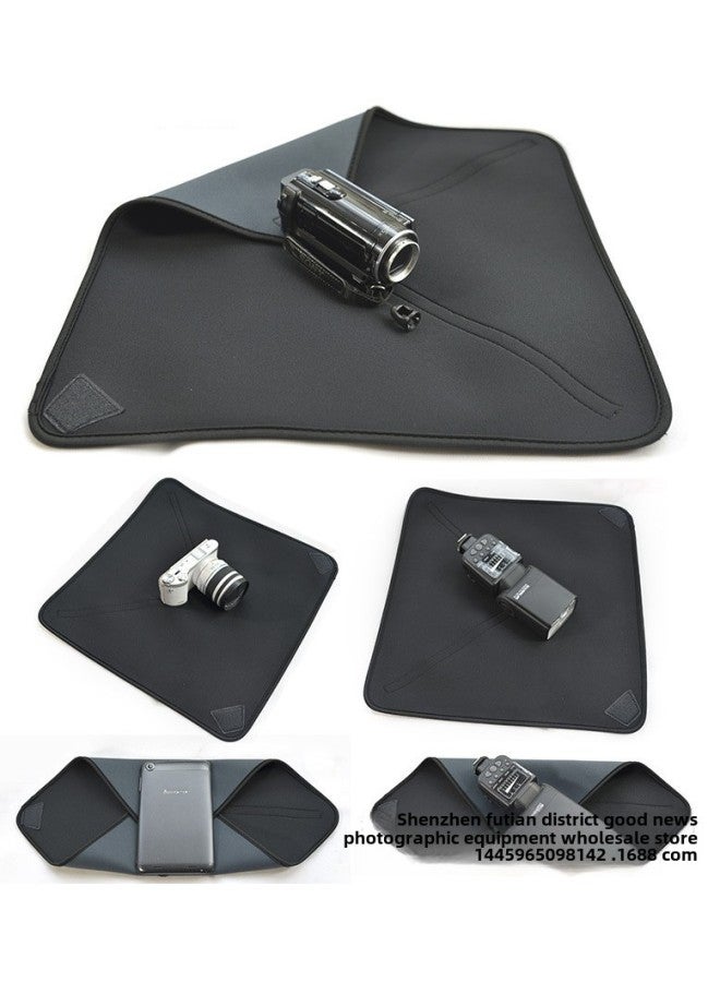 SLR Camera Folding Cloth Camera Lens Folding Cloth Photographic Camera Protective Cloth-Color:Small: 40*40cm - Image 2