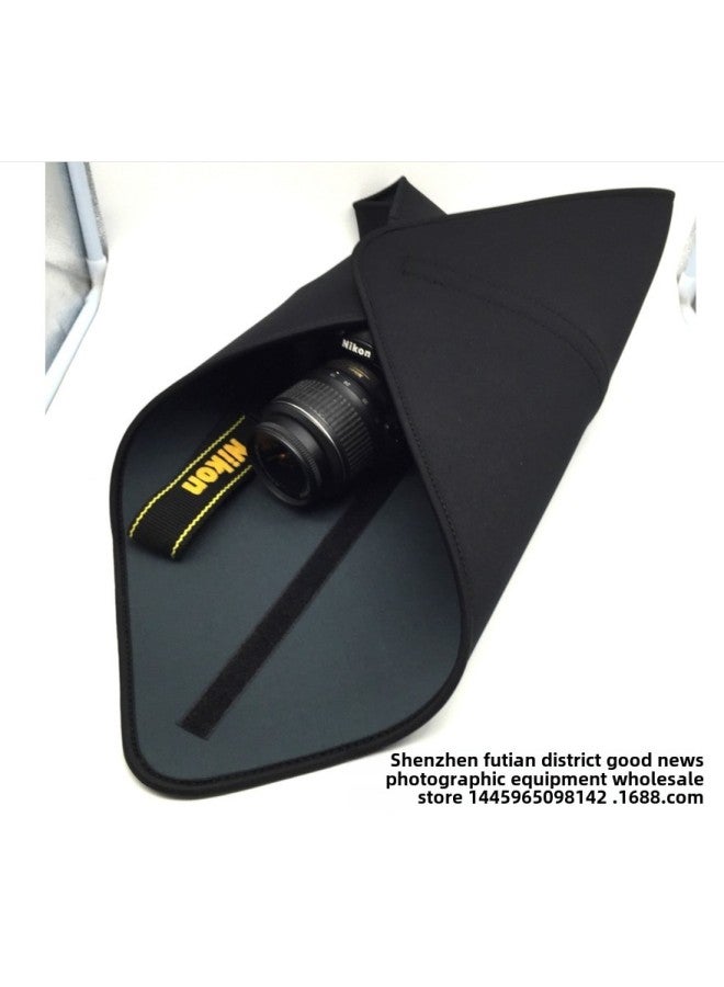 SLR Camera Folding Cloth Camera Lens Folding Cloth Photographic Camera Protective Cloth-Color:Small: 40*40cm - Image 4