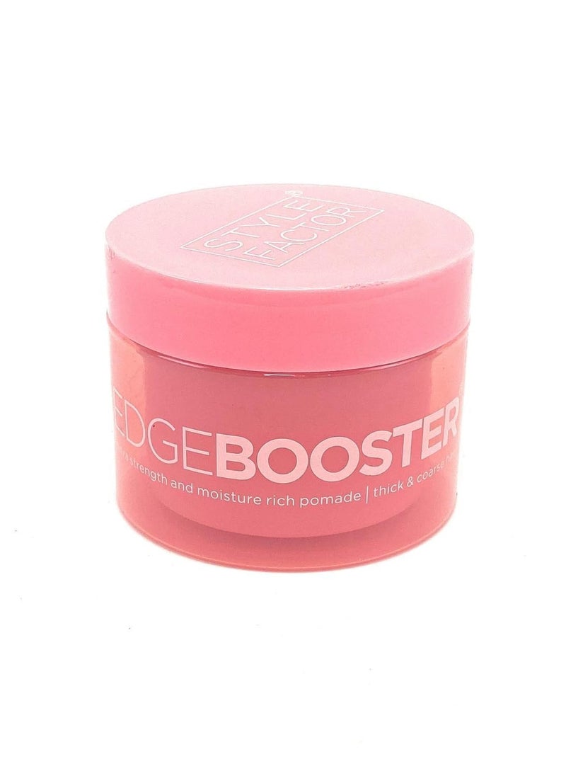 EDGEBOOSTER Style Factor Edge Booster Strong Hold Water-Based Pomade - Super Shine & Moisture 3.38oz (PINK SAPPHIRE)  - Image 1