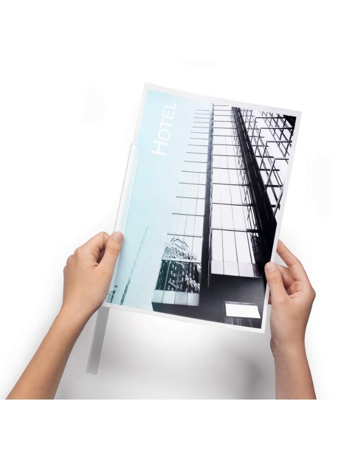 Durable File Binding Bar A4 – 6 mm Spine Bars, Pack of 100 | Secure 60-Sheet Binding with Rounded Corners for Smooth Insertion, 297 mm Length, 15 mm Side Width - Image 4
