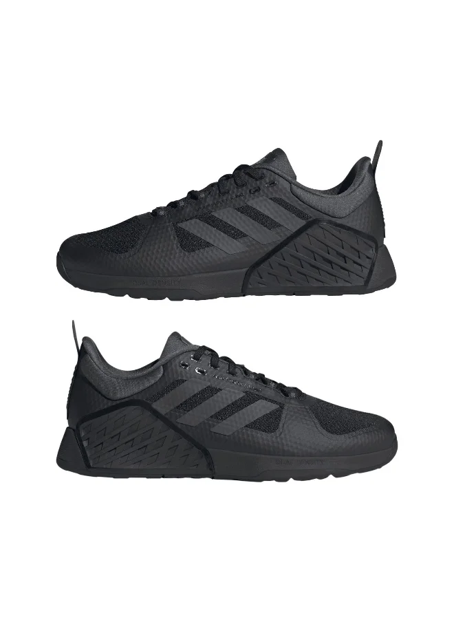 اديداس Adidas Dropset 2 Trainer Black Training Shoes For Unisex 4.5