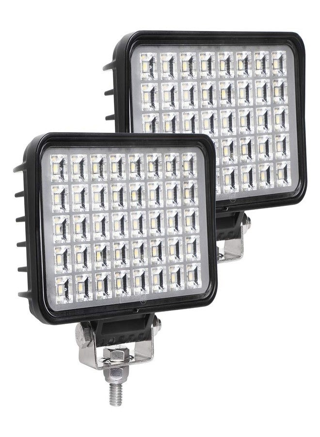 EXZEIT 6 Inch LED Work Light for Truck, Jeep, Tractor, SUV, ATV, 80W 6800Lumens Flood Light, 12/24V - Image 1