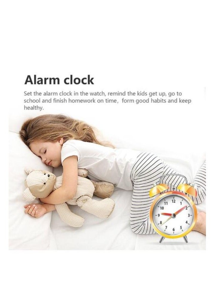 Nabi Children's Smartwatch LBS Tracker Intelligent Watch with Call SOS Voice Chat Digital Camera Game for Children Boys and Girls Student With Touch Screen for Children Birthday Gifts - Image 2