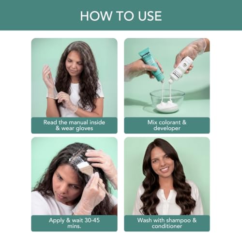 Paradyes Dark Brown Timeless Hair Tint, Permanent Crème Hair Colour for Natural-Looking Results, Complete Grey Coverage, Long-Lasting Formula Free from PPD, Ammonia, & Resorcinol, 3.0 Dark Brown - Image 5