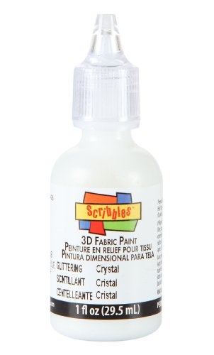 Scribbles 54301 Fabric Paint, Clear, 1 Oz - Image 5