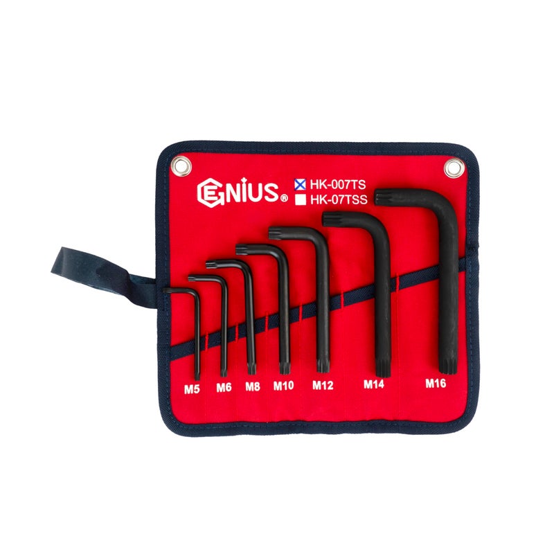 Genius Tools 7PC Triple Square Key Wrench Set - HK-007TS - Image 5
