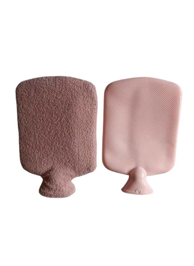 Lifenpure Lifenpure Hot Water Bottle With Fleece Cover For Cramps Pain Relief  - Image 3